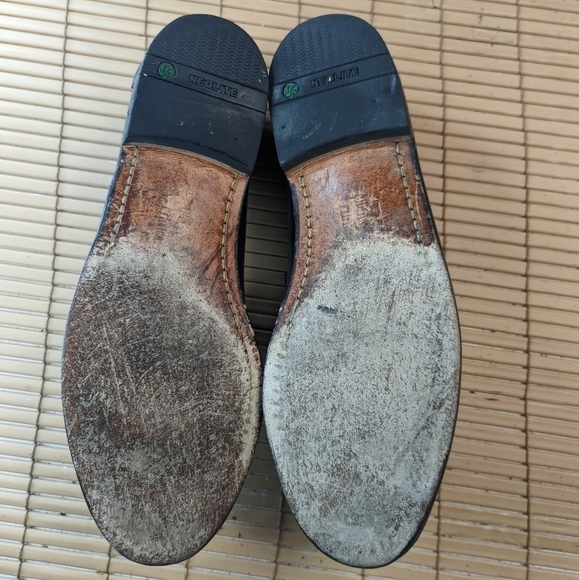 Allen Edmonds Men’s Size 8DMaxfield Dress Loafer Shoe Black Leather Tassels. Gre - Picture 11 of 11